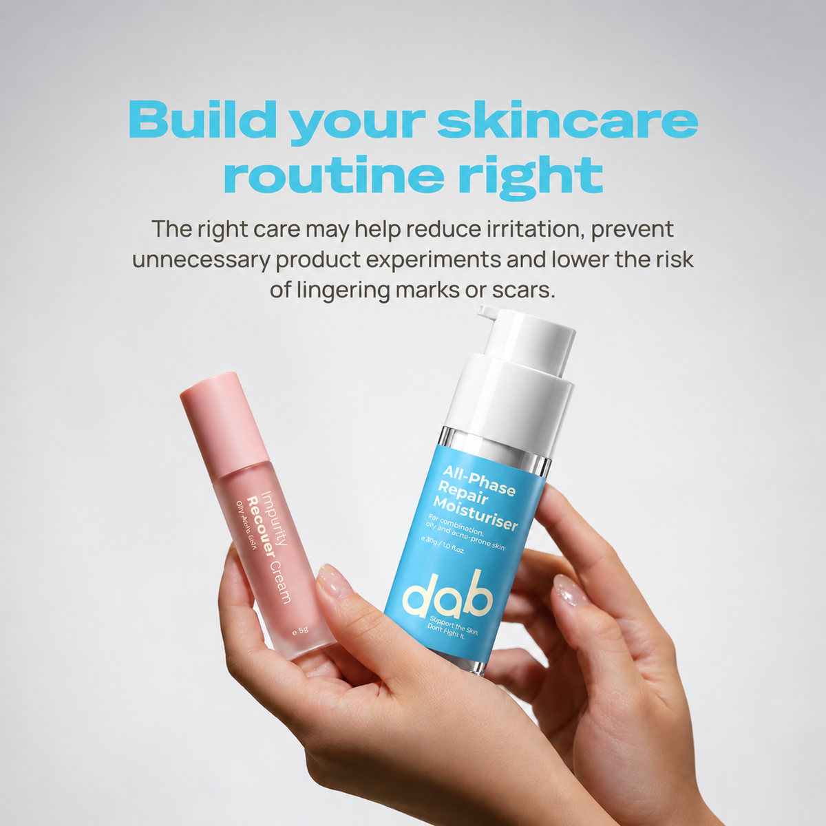 DAB Acne Duo Complete Set - FREE Gentle Cleanser 20G