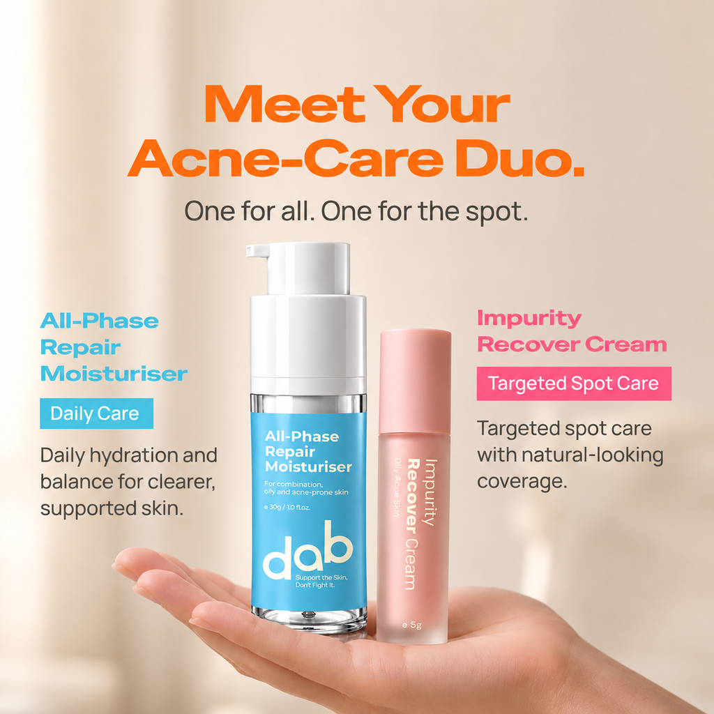DAB Acne Duo Complete Set - FREE Gentle Cleanser 20G