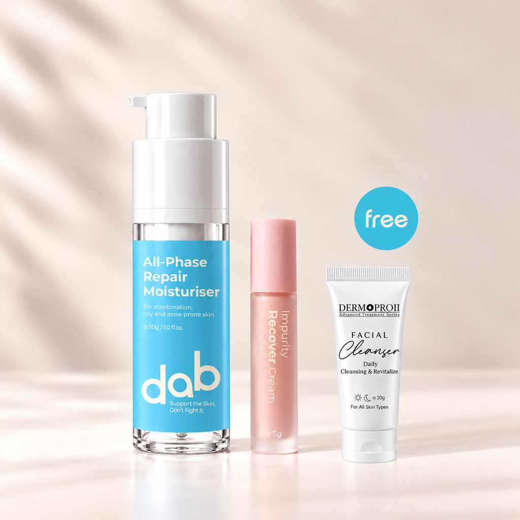 DAB Acne Duo Complete Set - FREE Gentle Cleanser 20G